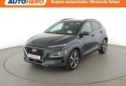 Hyundai Kona 4x4 automat skóra LED navi klima auto grzane fotele kamera i czujnik