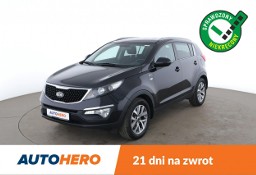 Kia Sportage III automat /4x4/ 166KM navi grzane fotele kamera hak Bluetooth tempomat