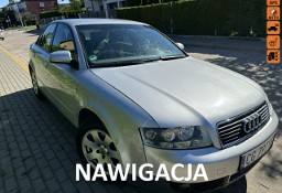 Audi A4 II (B6) 2,0 benzyna, klimatronik,kamera, nawigacja,podg. fotele,niski przebi