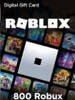 Roblox Gift Card (PC) 800 Robux - Roblox Key - GLOBAL