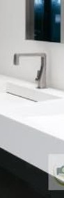 Wyposażenie łazienek . Ekskluzywne umywalki na wymiar z blatem CORIAN-4
