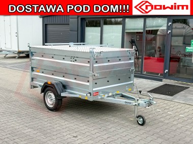 PRZYCZEPA NA ROWERY 750 KG Z POKRYWĄ I NADSTAWKĄ 40 CM-1