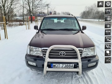 Toyota Land Cruiser IV Polski Salon 20 lat w jednych rękach 4.7 V8 LPG EW Zamian