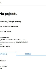 Toyota Auris II Benzyna Zarejestrowany Ubezpieczony-2