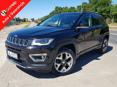 Jeep Compass II 2,0 Automat 4x4 Klimatronik Nawigacja Skóry Zarejestrowany Gwarancja-1