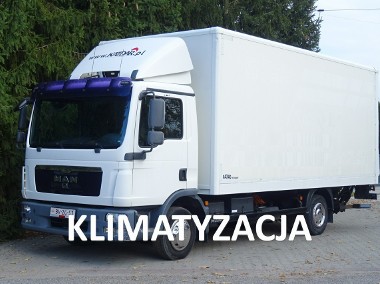 MAN TGL12.220 Euro 5 kontener 15 palet winda klapa Sprowdzony MAN TGL 12.220 Euro 5 tylko 471000km 15 Palet winda klapa sprowadzon-1