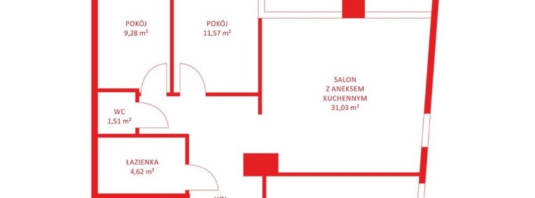 Mieszkanie, sprzedaż, 79.42, Gdańsk, Piecki-Migowo-1
