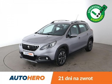 Peugeot 2008 Automat, navi, półskóra, klima auto, czujniki parkowania-1