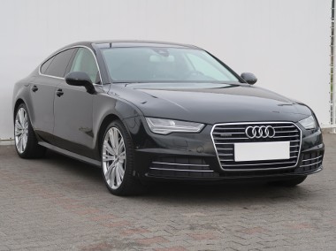 Audi A7 II , Salon Polska, Serwis ASO, Automat, Skóra, Navi, Xenon,-1