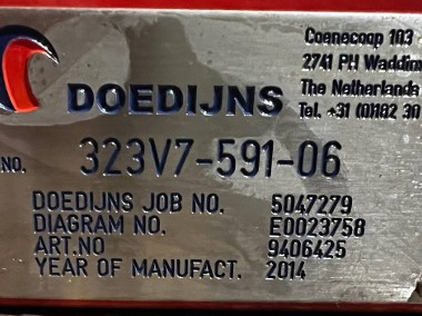 Doedijns 323V7-591-06 (323V759106) rozdzielacz hydrauliczny-2