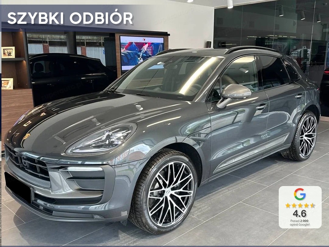 Porsche Macan T Dach panoramiczny + Hak + Kamery 360 + Asystent zmiany pasa ruchu