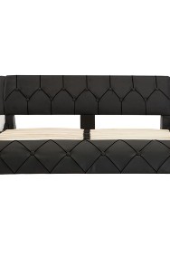 vidaXL Rama łóżka, czarno-biała, sztuczna skóra, 120 x 200 cm285650-2