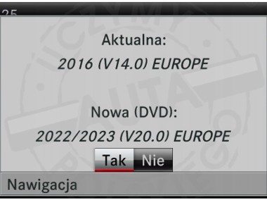 MAPA MERCEDES NTG 4.5 EUROPA V20 2022/2023 COMAND A B C CLA CLS E G GL GLA GLK M-1