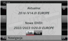 MAPA MERCEDES NTG 4.5 EUROPA V20 2022/2023 COMAND A B C CLA CLS E G GL GLA GLK M