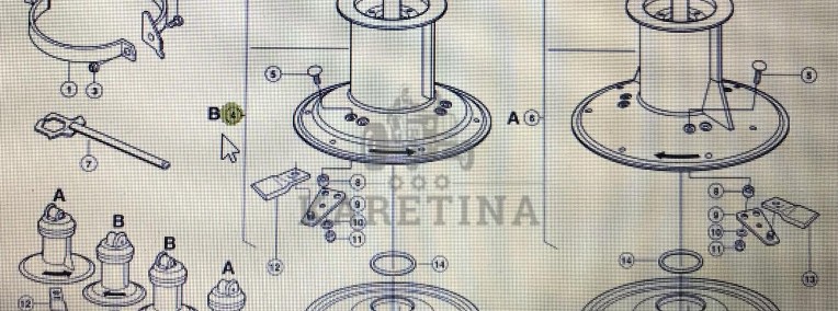 CLAAS 00 0937 803 2/ CLAAS Corto bęben tnący prawy-1