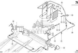 Claas Lexion 600 MODUŁ 0000154170 (Elektryka, kontrola strat)
