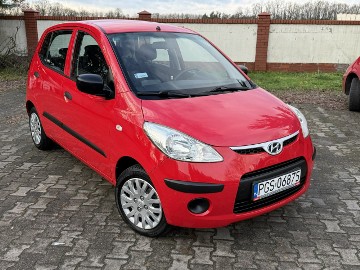 Hyundai i10 I Hyundai i10 1.2 Benzyna 78KM niski przebieg TOP