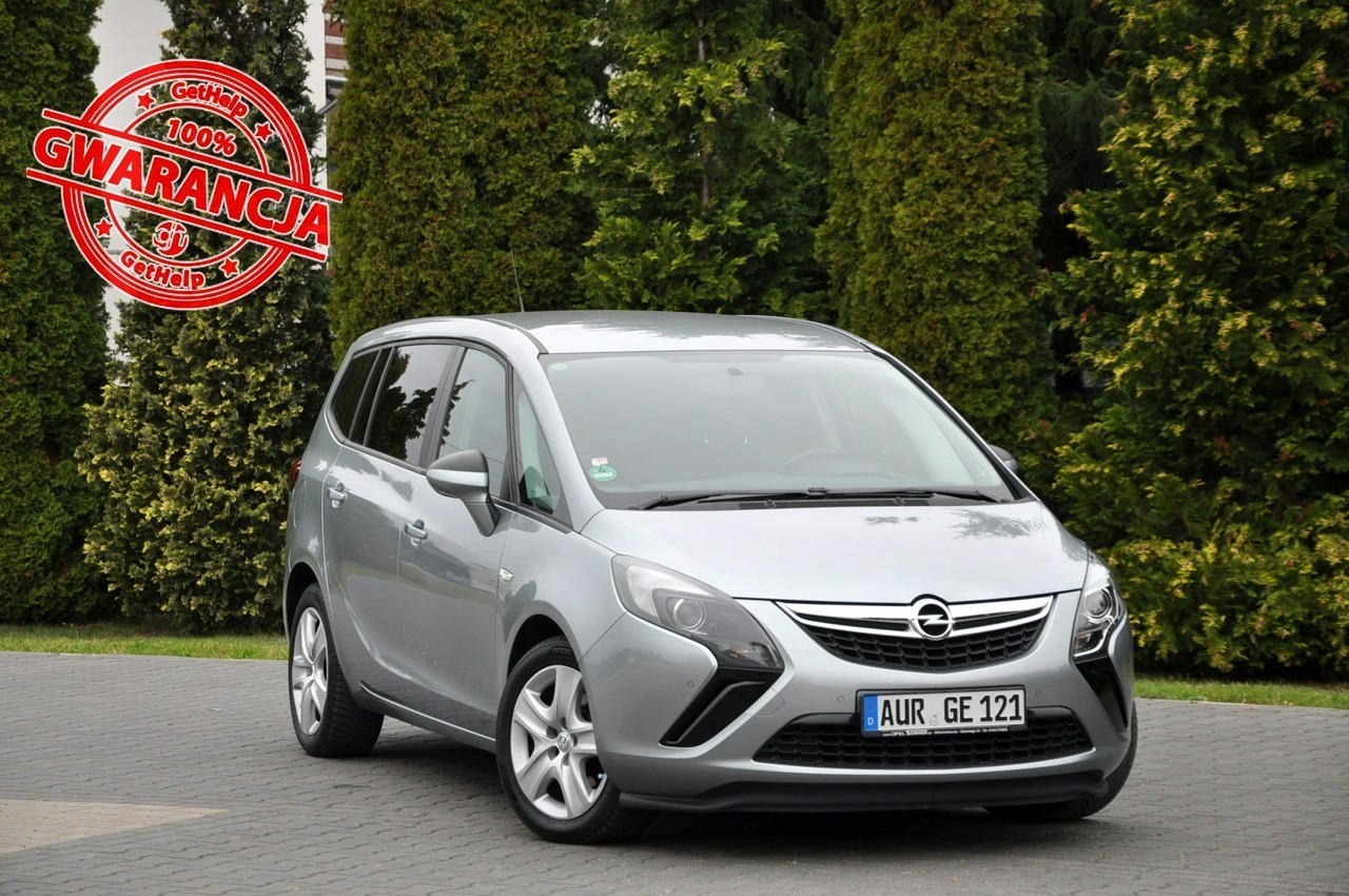 Opel Zafira C 1.4T(140KM)*128tyś.km*Welur*2xParktronik*I Właściciel*ASO Opel