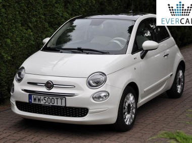 Fiat 500 1.2 LOUNGE 06.2019 SalonPL Bezwypadkowy Panorama-1