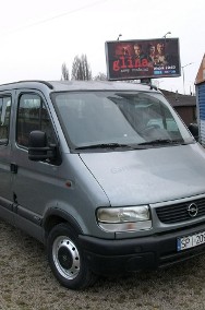 Opel Movano Doka/6 osobowy/bardzo dobry stan/ nowe sprzęgło-2