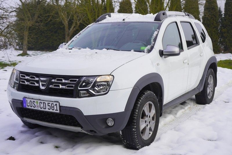 Dacia Duster I 1.5 DCI 110 KM. 2015 r nawi, klima, kamera cofania, skóra