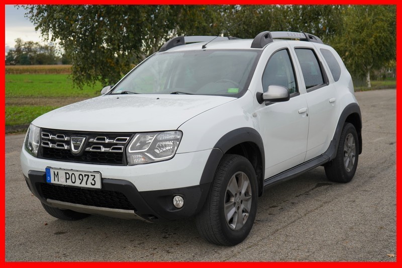 Dacia Duster I 1.5 DCI 110 KM. 2015 r nawi, klima, kamera cofania, skóra