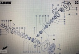 CLAAS 00 0599 898 0/Claas obudowa wyrównawcza/Claas Xerion 3300 3800