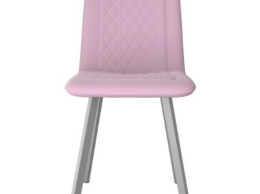 vidaXL Krzesła stołowe, 4 szt., różowe, aksamitne279428-1
