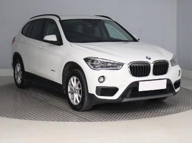 BMW X1 F48 , Salon Polska, Serwis ASO, Automat, Navi, Klimatronic,-1