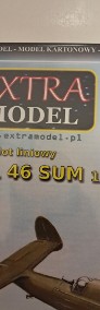 Model kartonowy samolotu liniowego PZL 46 SUM 1939, do sprzedania-3