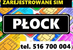 Startery telefoniczne zarejestrowane karty SIM aktywne Płock dobre startery eSIM