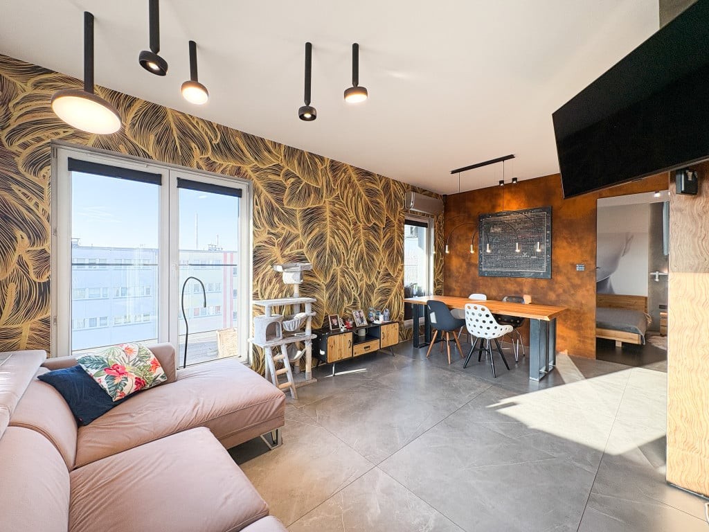 Apartament gotowy do zamieszkania 87,66 z tarasem 78,25 m2 Łódź-Bałuty