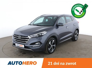 Hyundai Tucson III 4x4, automat, full LED, navi, klima auto, grzanne fotele, kamera i c-1