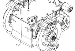 New Holland CR9080 Skrzynia Biegów Kompletna Cała CZĘŚCI 87532283 87572632 87532307 87572639