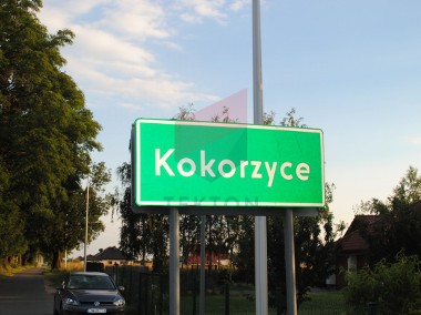 Działka inwestycyjna Krępice Kokorzyce, ul. Topolowa-1