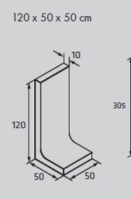 ŚCIANA MUR OPOROWY TYPU L -CAŁA POLSKA 80x50x50, 120x50x50-2