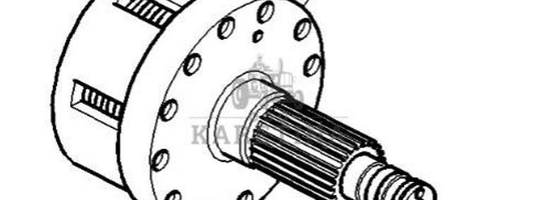 Massey Ferguson 6497 6499 Sprzęgło Mechanizmu WOM 3716924M16 3716922M1 3716030M1 3716061M12-1