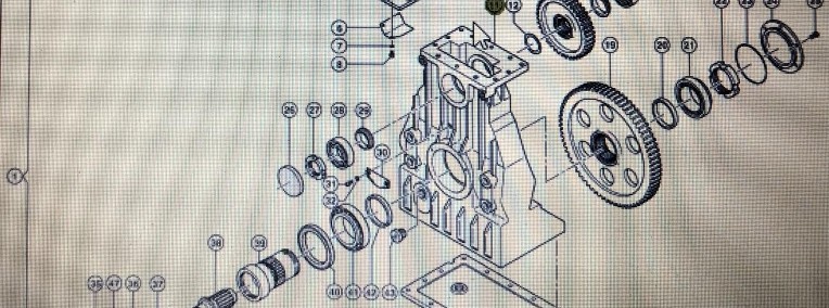 CLAAS 00 0262 336 0/Claas obudowa przekładni WOM/Claas Xerion 3300 3800-1