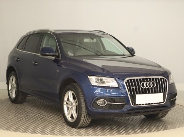 Audi Q5 III , Salon Polska, Serwis ASO, 258 KM, Automat, Skóra, Navi,-1