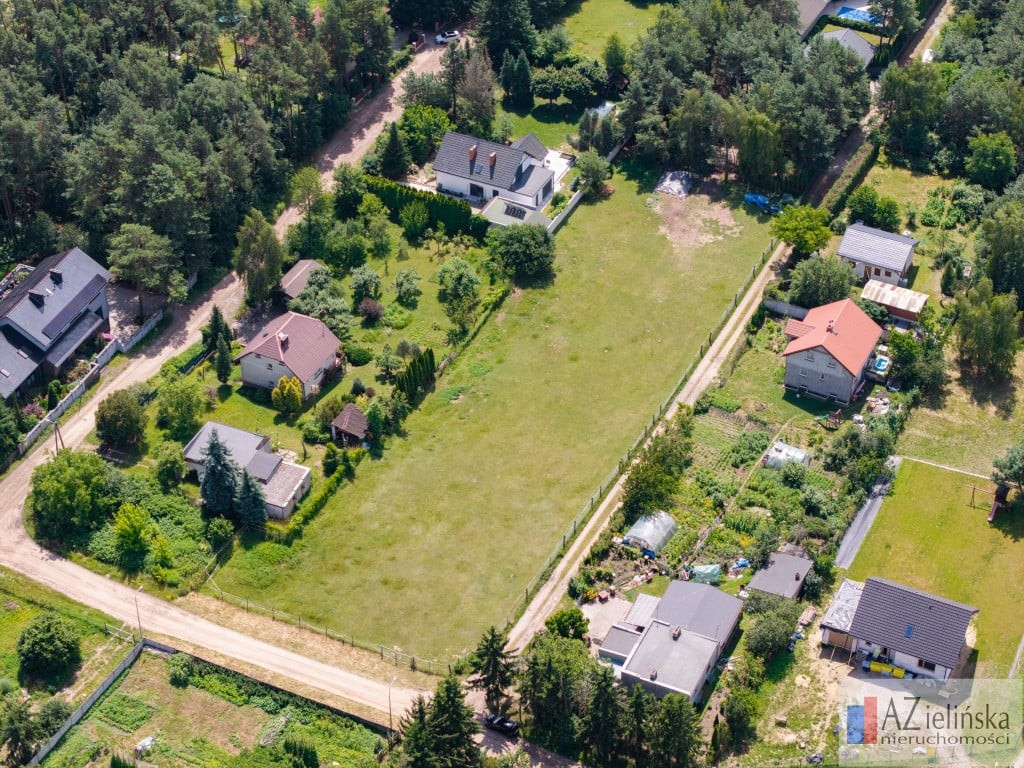 Działka Puszczykowo Górne 3 708 m² przy WPN, uzbrojenie w drodze, front 38m - Widok 2