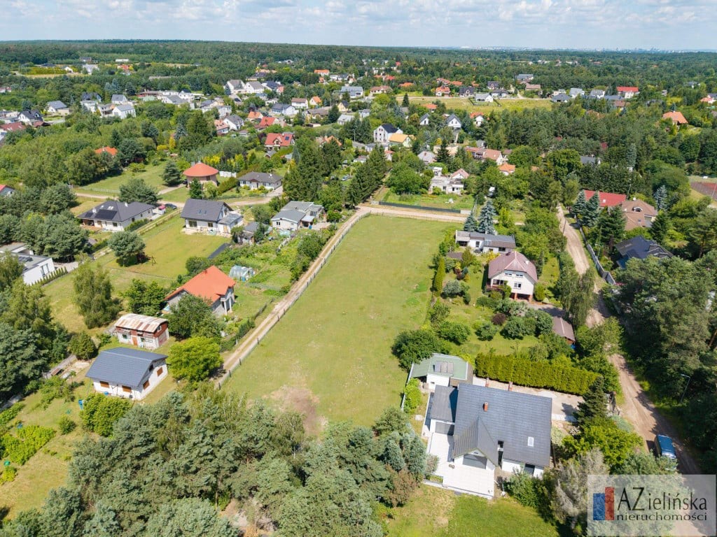 Działka Puszczykowo Górne 3 708 m² przy WPN, uzbrojenie w drodze, front 38m - Widok 3