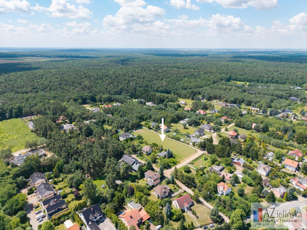 Działka Puszczykowo Górne 3 708 m² przy WPN, uzbrojenie w drodze, front 38m - Widok 6