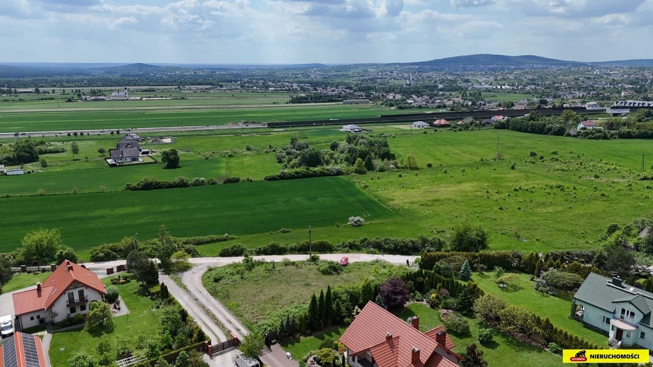 Działka  budowlana 1250 m², Domaszowice, media - Widok 2
