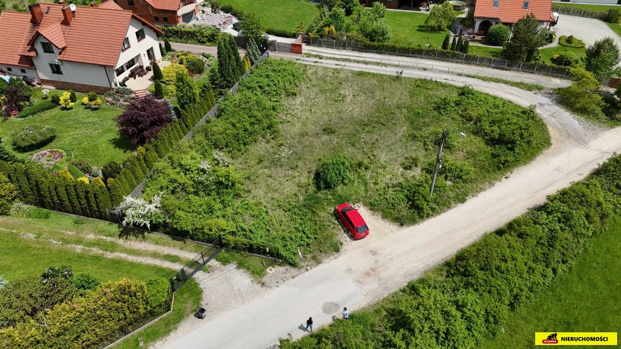 Działka  budowlana 1250 m², Domaszowice, media - Widok 4