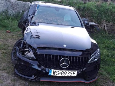 Uszkodzony Mercedes-Benz Klasa C 180 (BlueTEC) d AMG-1