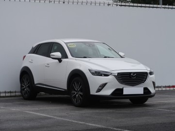 Mazda CX-3 , Salon Polska, Automat, VAT 23%, Skóra, Navi, Klimatronic,