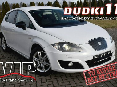 SEAT Leon II 1,6TDI Xenon,Czytanie Znaków,NAvigacja,Biała Perła!Hak,Parktronic.OK-1