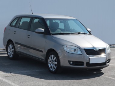 Skoda Fabia II , Salon Polska, Serwis ASO, Klima, Parktronic,ALU-1