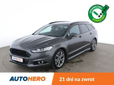 Ford Mondeo VIII automat, 240KM, półskóra, LED, navi, klima auto, kamera i czujniki p-1