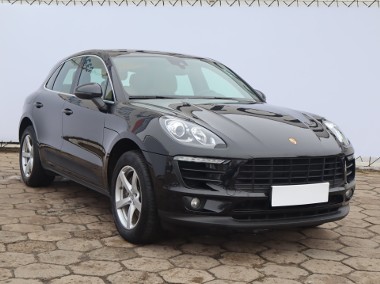 Porsche Macan , Salon Polska, Serwis ASO, Automat, VAT 23%, Skóra, Navi,-1